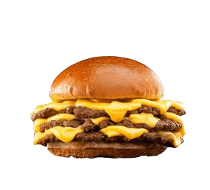 Triple Smash King Burger 