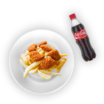 6 Chicken Nuggets, Fries & Drink 