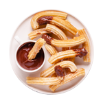 5 Pcs Churros With Chocolate Dip 