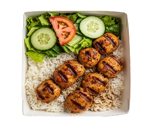 Chicken Kebab Rice Box 