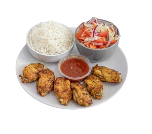 Charcoal Chicken Wings 