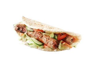 Charcoal Mix Kebab Wrap 