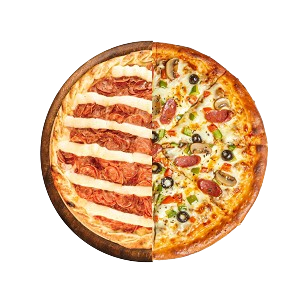Half & Half Pizza 